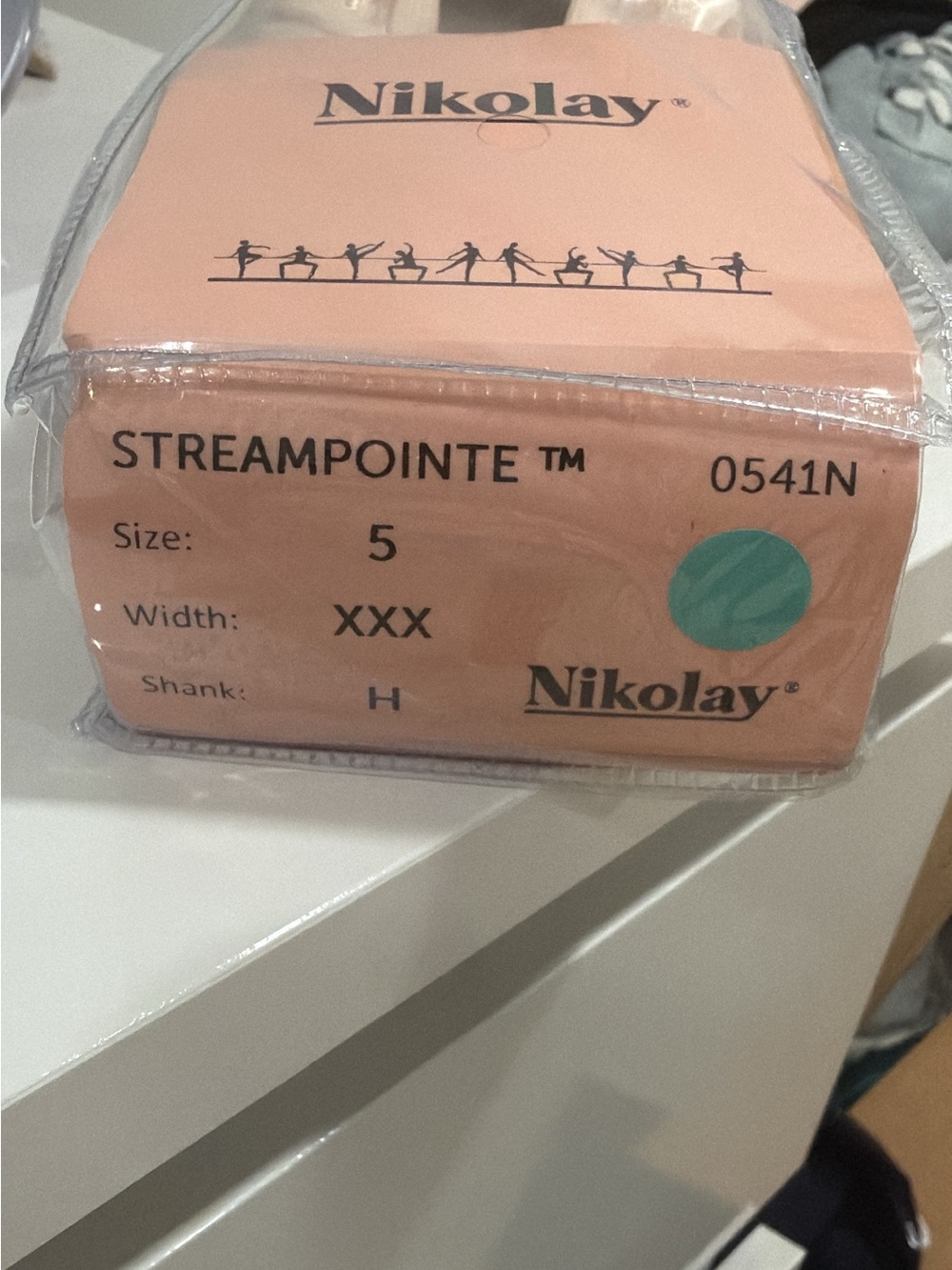 Nikolay Streampointe Ballet Pointe Shoes - 5 xxx hard shank new